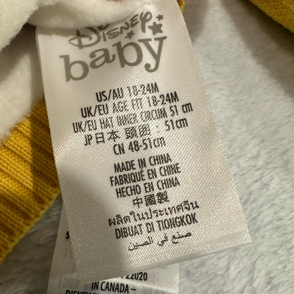❤️ Disney baby simba beanie and bootie set 18-24M 🦁 - Picture 3 of 3